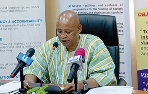 Dr Divine N. Banyubala — Registrar, Medical and Dental Council Dr Divine N. Banyubala — Registrar, Medical and Dental Council