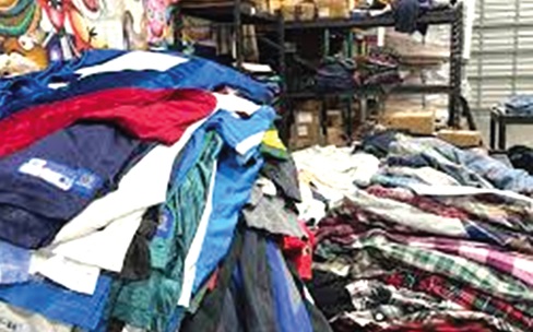 Some second-hand cloths