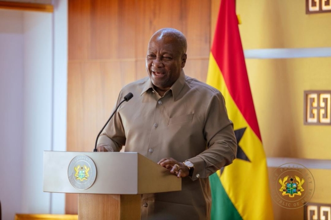 President John Mahama addressing the meeting President John Mahama addressing the meetingPresident John Mahama addressing the meeting