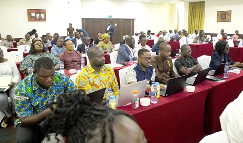 The audience at the event.