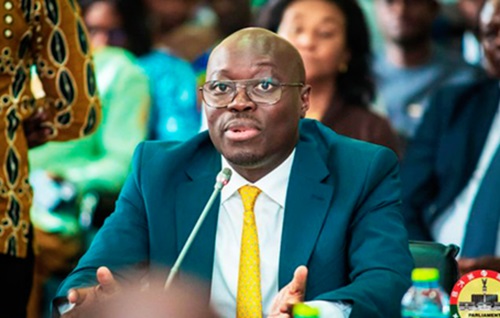 Dr Cassiel Ato Forson —Minister of Finance