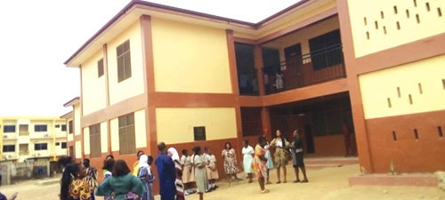 The 18-unit classroom block
