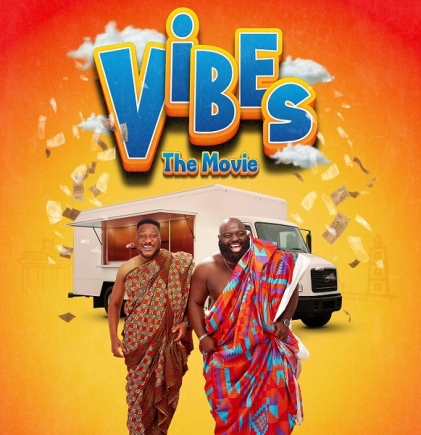 Big Ghun ( right) with Jeffrey Nortey Big Ghun clashes with Jeffrey Nortey in ‘Vibes The Movie’