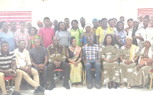 The Executive of GNCCI with the members after the programme