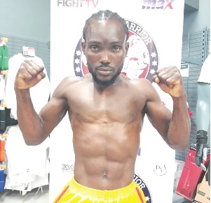 • William Adom Nortey -- Will face off with Nigeria's Sadiq Mohammed in a 60kg contest • William Adom Nortey -- Will face off with Nigeria's Sadiq Mohammed in a 60kg contest
