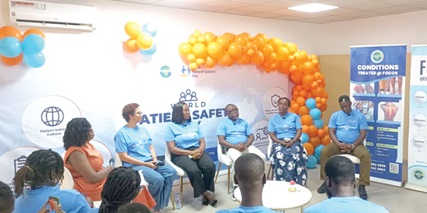 Discussants at the World Patient Safety Day celebration in Accra Discussants at the World Patient Safety Day celebration in Accra