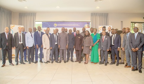 The dignitaries after the summit The dignitaries after the summit