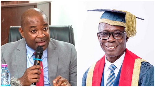 Prof. Ahmed Jinapor — Director-General, GTEC, Prof. Johnson Nyarko Boampong — Vice-Chancellor, UCC Prof. Ahmed Jinapor — Director-General, GTEC, Prof. Johnson Nyarko Boampong — Vice-Chancellor, UCC