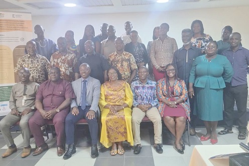 Staff of BasicNeeds-Ghana and other stakeholders after the meeting