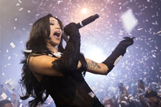 Cardi B Cardi B sets Guinness World Record with drone album drop