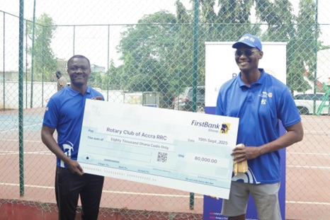 FirstBank Ghana donates GH₵80,000 to support Rotary child-centred projects