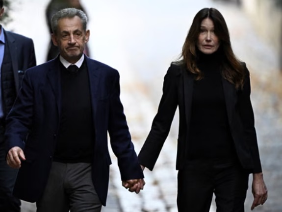 Former French president Nicolas Sarkozy starts five-year jail term