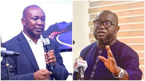 Prof. Godfred Alufar Bopkin, an Economist and Professor of Finance, University of Ghana Business School, Dr Kenneth Ashigbey, Conveyer of the Ghana Coalition Against Galamsey