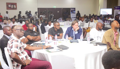 The audience during the event. Picture: CALEB VANDERPUYE