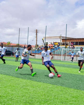 Football Impact Africa, PrideSpins empower Teshie youth through football and education Football Impact Africa, PrideSpins empower Teshie youth through football and education