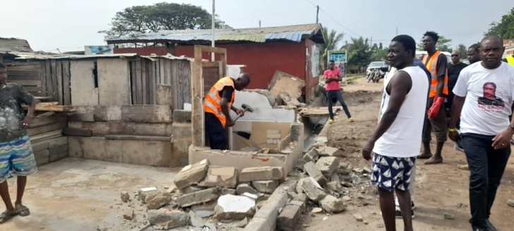 TMA launches crackdown on unauthorised structures in Tema