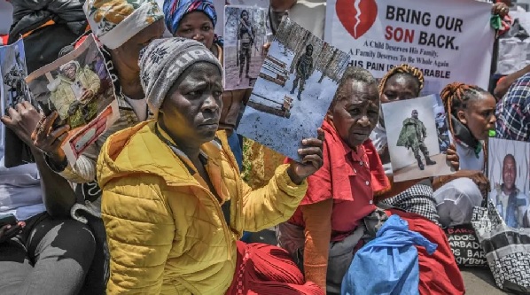 Relatives of those who say they were duped to fight for Russia have been calling for the Kenyan government to intervene