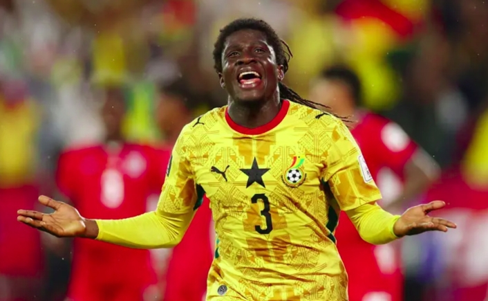 Caleb Yirenkyi plays in Denmark for Nordsjaelland.