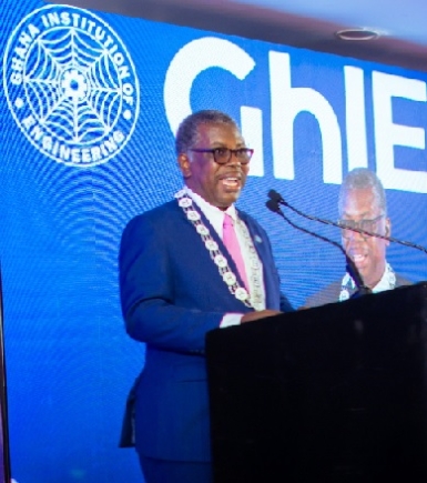 Ing Ludwig Annang Hesse, President of GhIE