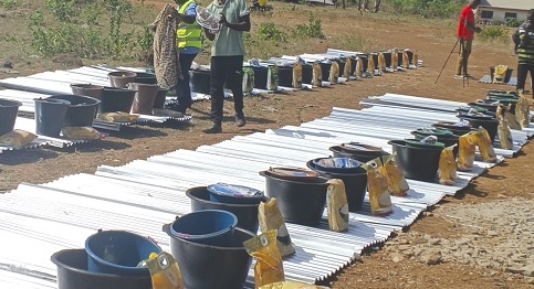 The items that were distributed