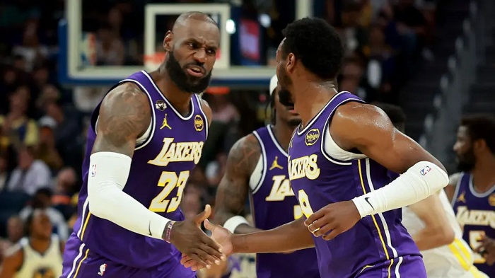 Bronny James has played alongside father LeBron for two seasons at the Los Angeles Lakers