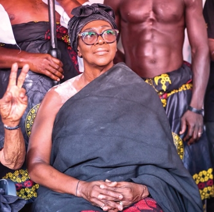 Ohemaa Pokua Afoa Dankoto II, newly installed Queenmother of the Wenchi Traditional Area
