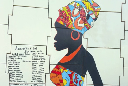 A painting by the Adventist SHS, Bantama