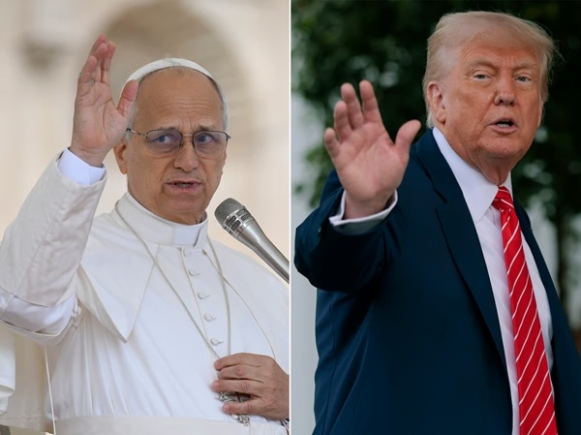US President Donald Trump attacks Pope Leo over criticism of Iran war