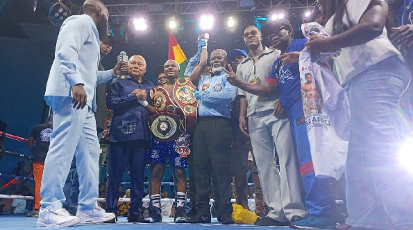 Allotey stops Erastus in 7 to win WBA Africa title