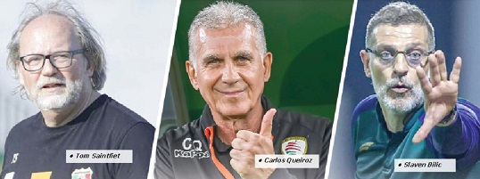 Black Stars coaching job: Bilić, Queiroz, Saintfiet in line for top role