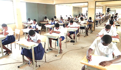 Flashback: Some WASSCE Candidates during the exams