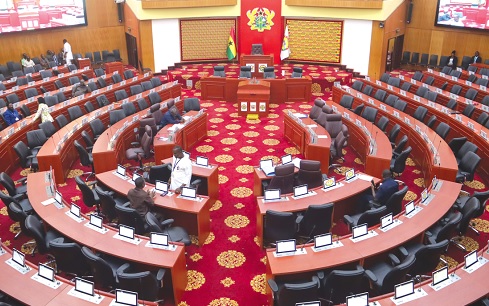 Parliament in session