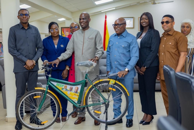 From classroom to production: TVET students build bicycle in Accra