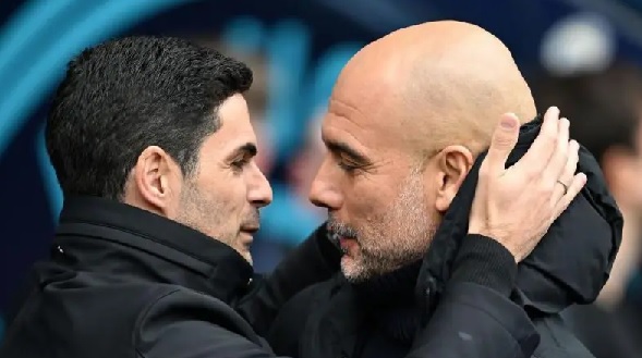 Mikel Arteta was Pep Guardiola's assistant manager at Manchester City between 2016 to 2019 before he left for Arsenal
