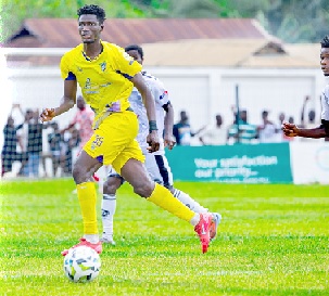 Salim Adams --- Medeama forward