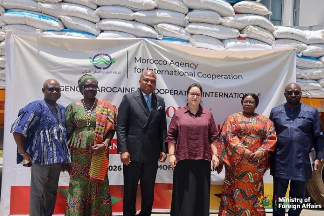 Morocco donates 2,000 metric tons of fertiliser to Ghana