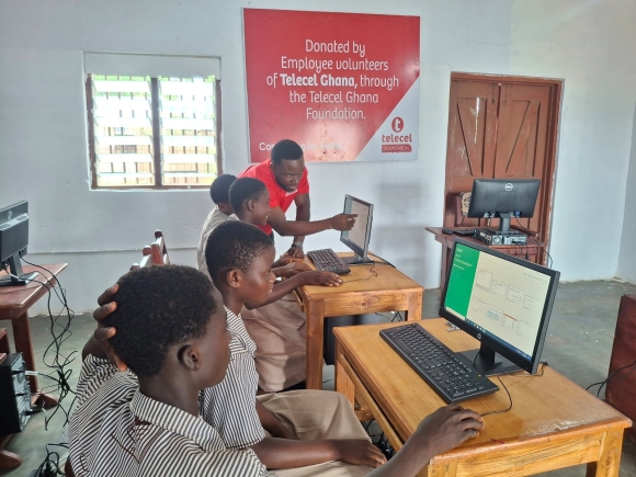 Telecel Ghana Foundation upgrades ICT lab in Bamboi to boost digital learning