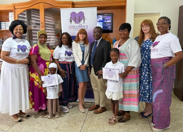 Children’s Heart Foundation Ghana funds life-saving surgeries for two children at Korle Bu