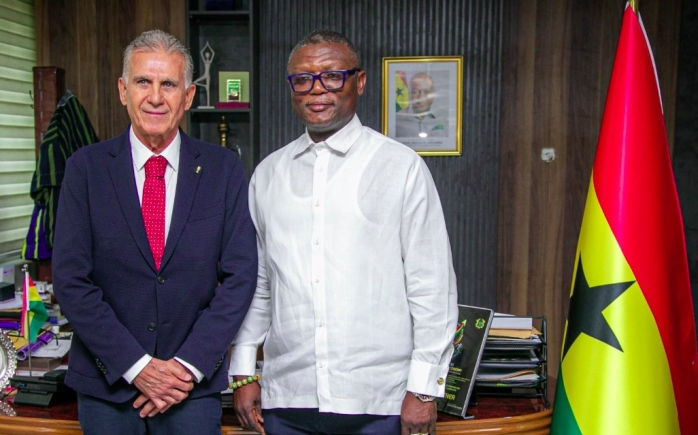 WATCH LIVE: Carlos Queiroz first press conference as Black Stars coach