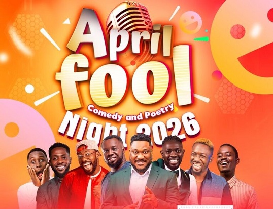 April Fool Comedy and Poetry Night on Saturday