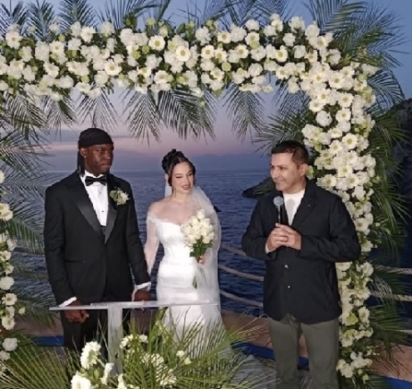 Lawrence Ati-Zigi weds partner Perihan Kirli in Turkey