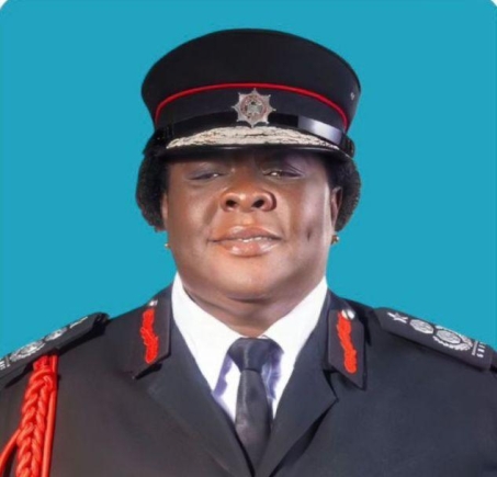Daniella Mawusi Ntow Sapong, Chief Fire Officer of the Ghana National Fire Service