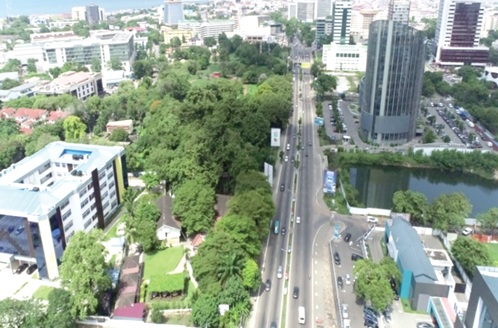 City view of Korle Klottey Municipal Assembly-Accra,Ghana