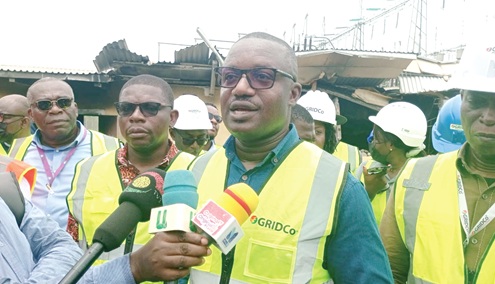Dr John Abdulai Jinapor, Minister of Energy and Green Transition, explaining a point during an interview