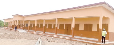 One of the classroom blocks 