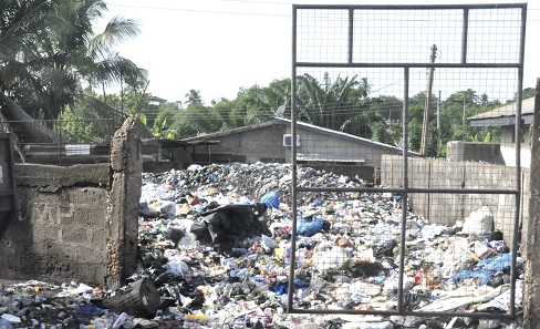 The refuse dump at Ho-Dome