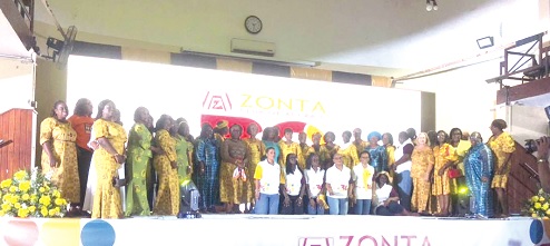Members of the Zonta Club at the launch of the 30th Anniversary 