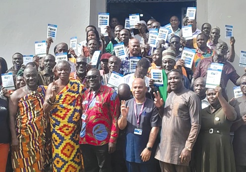 Participants in the Asuogyaman event