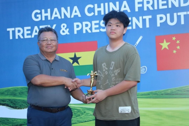 Fabbi, Tang shine at Ghana–China President Putter Golf Championship