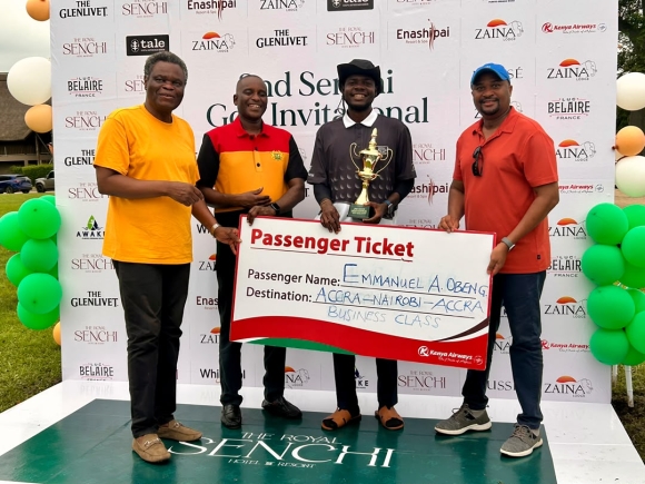 Emmanuel Obeng triumphs at 2nd Senchi Invitational Golf Tournament